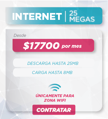 Promo Internet 25 Megas